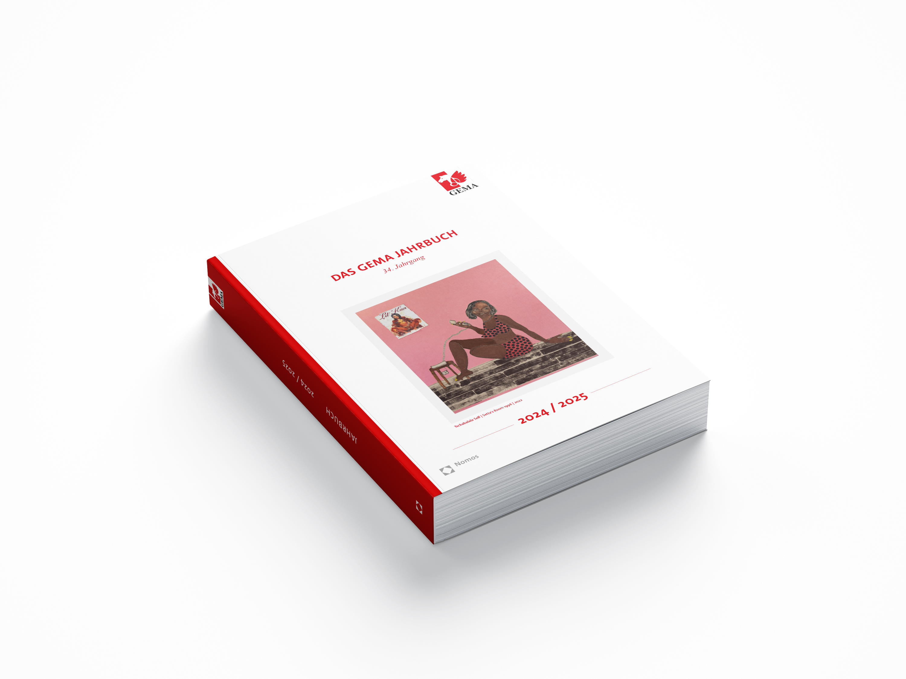 Mockup des Jahrbuchs