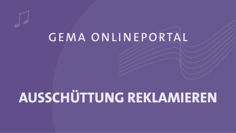 Lila Hintergrund mit Text: